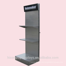 Steigern Sie Ihre Marke Top Signage Tools Retail Freestanding Tall Perforated Blech Display Stand